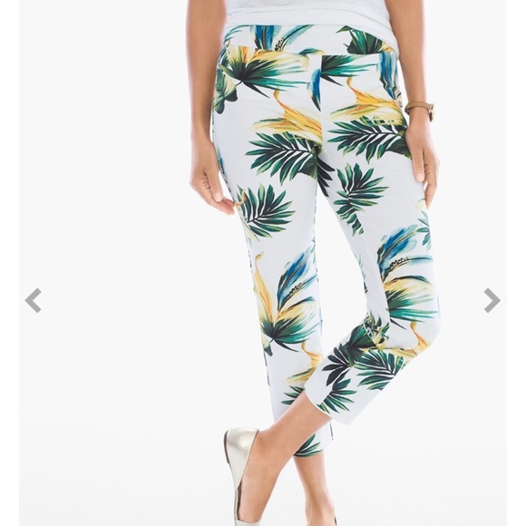 Chicos‎ so slimming garden Brigitte tropical crops. Never worn - Picture 1 of 4